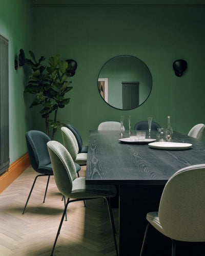 Beetle Chair Fully Upholstered Conic Base