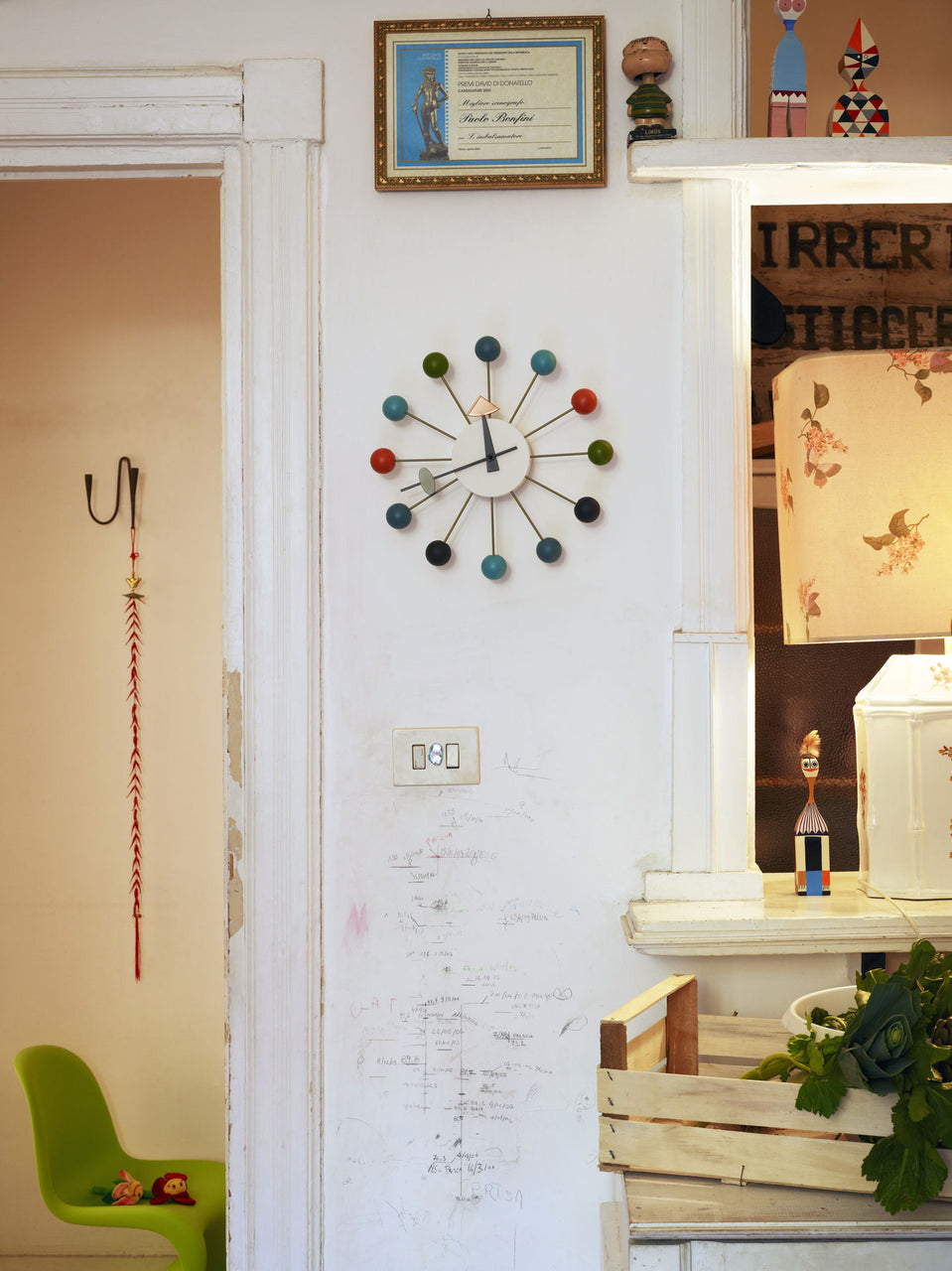 Vari Hall Clock Ball Wall Clock – In Good Company