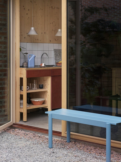 Linear Steel Bench