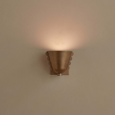 Brass Calla Sconce