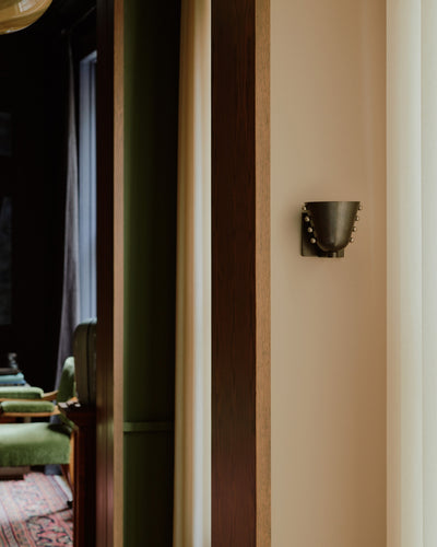 Brass Gemma Sconce