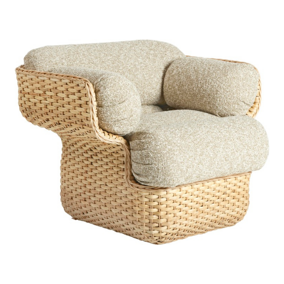 Basket armchair hotsell