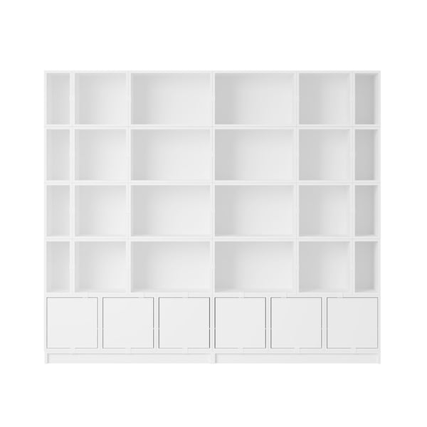Stacked System Bookcase - Configuration 1