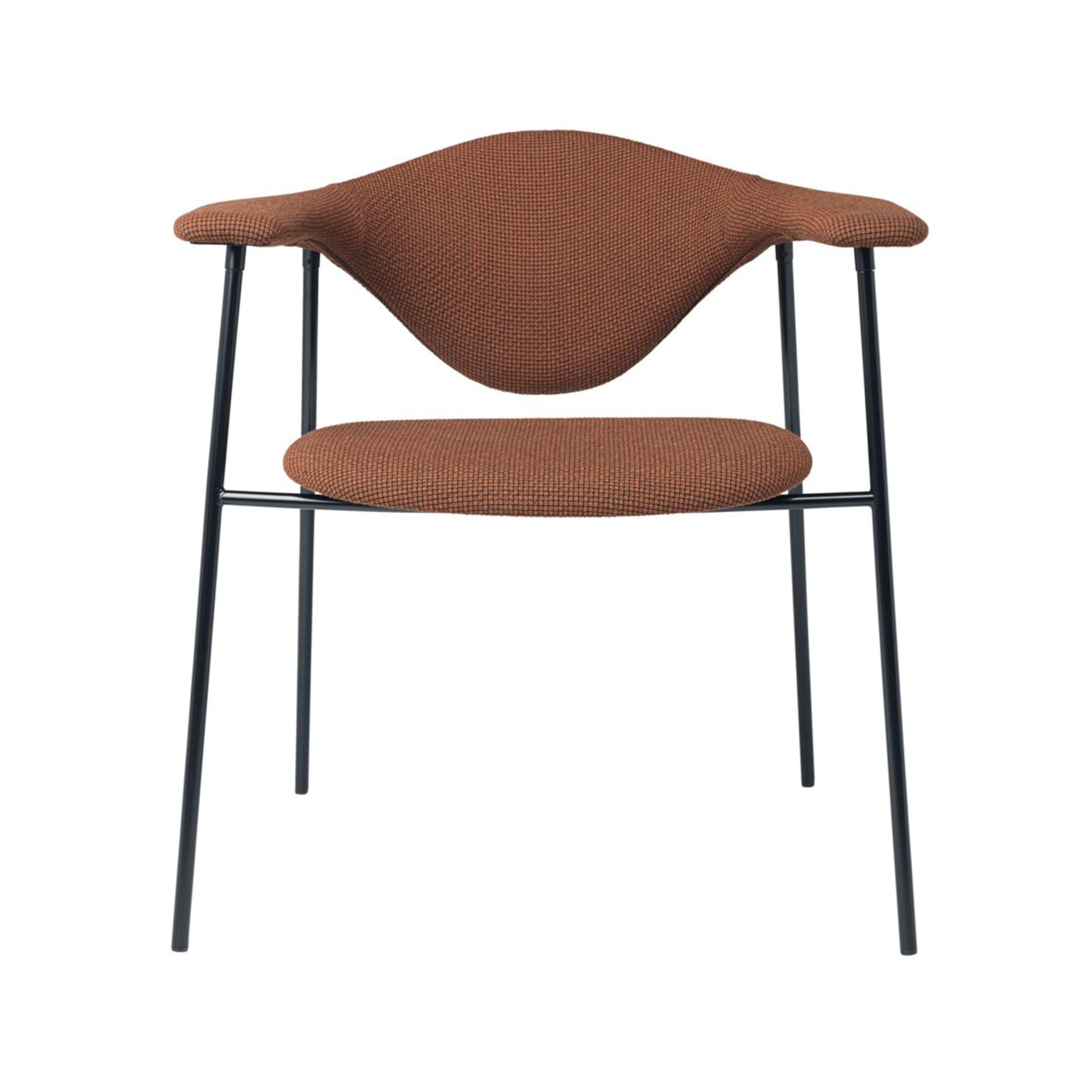 Masculo Dining Chair Metal Legs In Good Company
