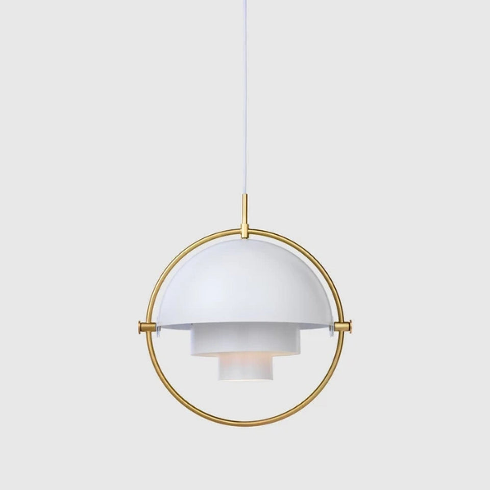 Multi shade pendant light deals