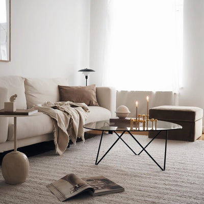 Pedrera Coffee Table Transparent Glass
